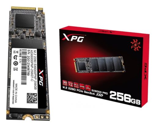 ADATA XPG SX6000 PRO PCIe Gen3x4 SSD M.2 2280 256GB